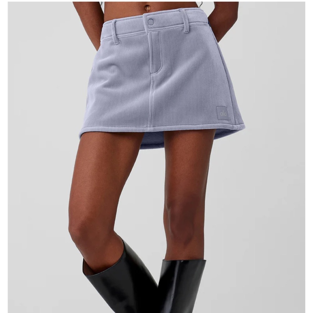 ALO Yoga Light Purple Mini Skirt
